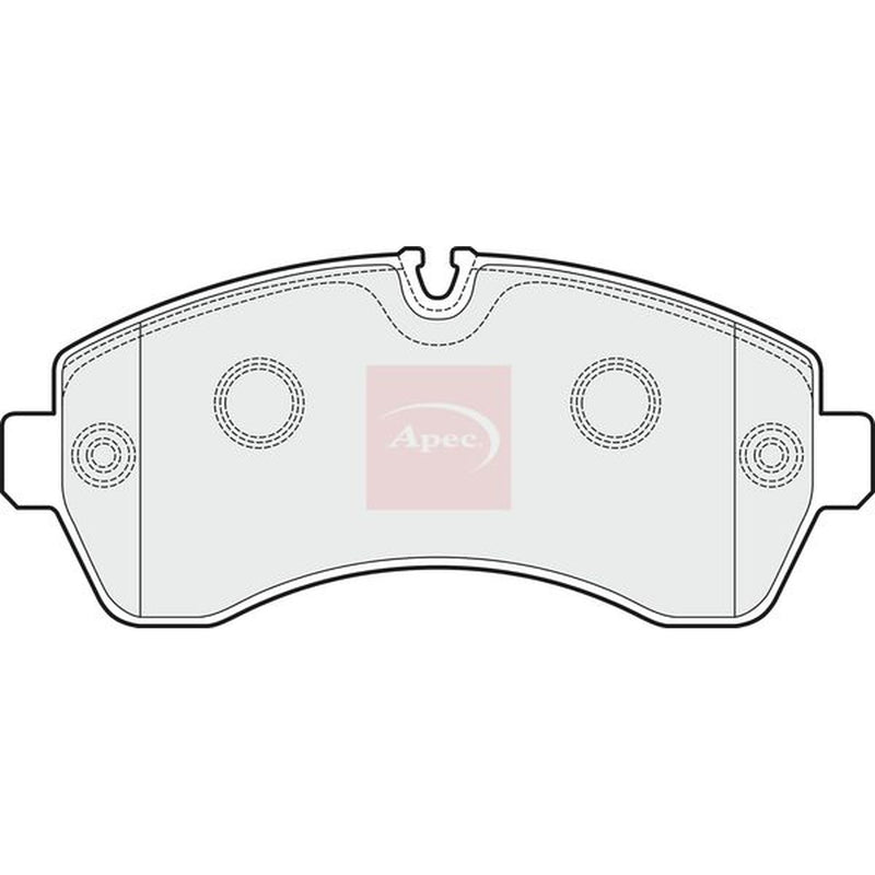 Apec Front Brake Pad Set fits Mercedes-Benz Sprinter 3,5-T 2020-2023