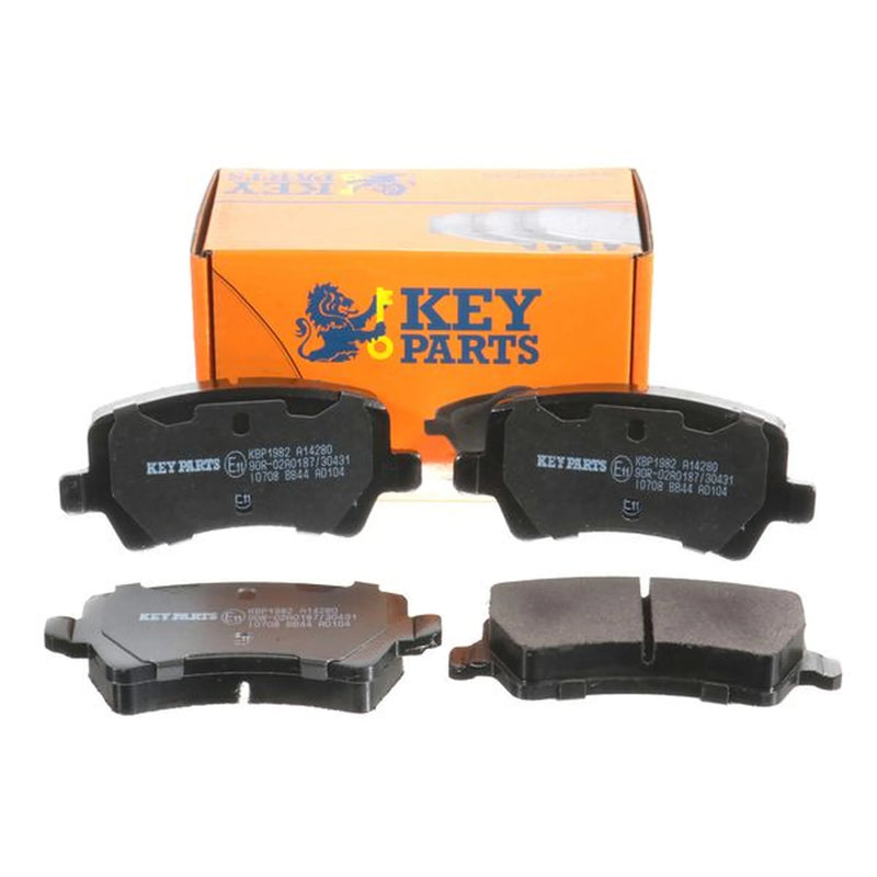 Key Parts Rear Brake Discs & Pads fits Land Rover Freelander 2 2006-2014 2.2
