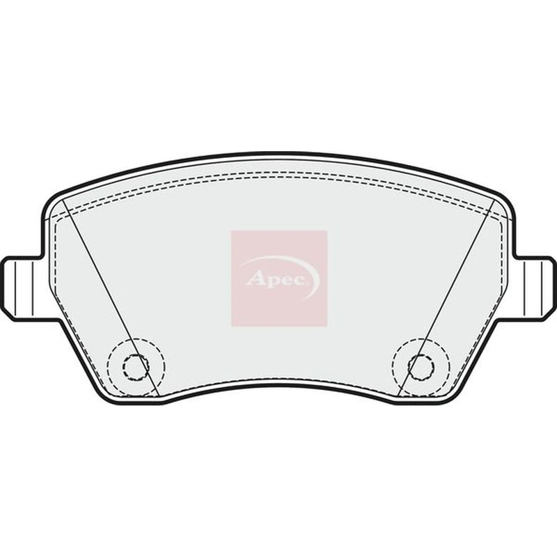 Apec Front Brake Pad Set PAD1983