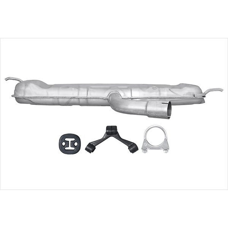 Hella End Silencer Rear fits VW Golf Plus V 2005-2013 2.0