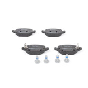 Bosch Front & Rear Pads fits Fiat 500L 2012-2018 0.9 1.3 1.4 1.6
