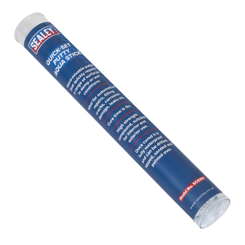 Sealey Quick-Set Putty Aqua Stick 114g SCS391