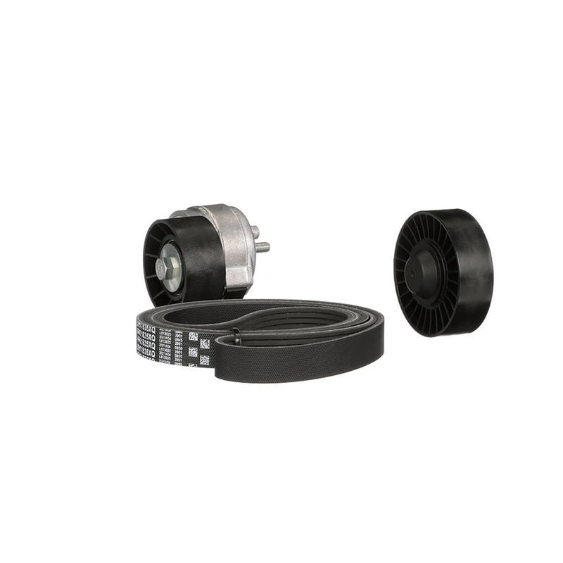 Gates V-Ribbed Belt Set fits Alfa Romeo 147 2001-2010 1.9