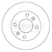 Borg & Beck Front & Rear Brake Discs & Pads fits Hyundai Matrix 2001-2010