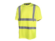 Scan Hi-Vis T-Shirt Yellow - XL (46in) Scan - NN4 Online
