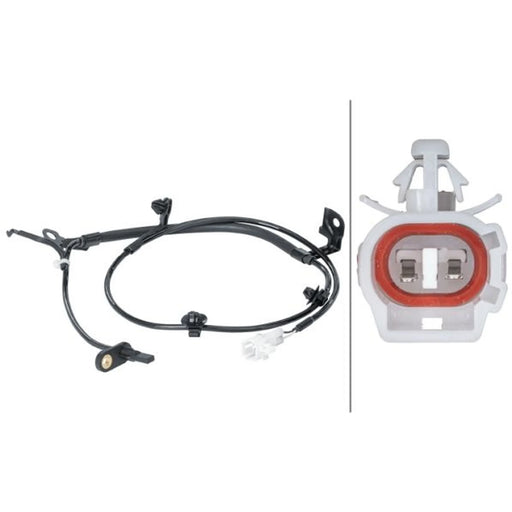 Hella ABS Wheel Speed Sensor Front Right fits Toyota Yaris Hatchback 2012-2020