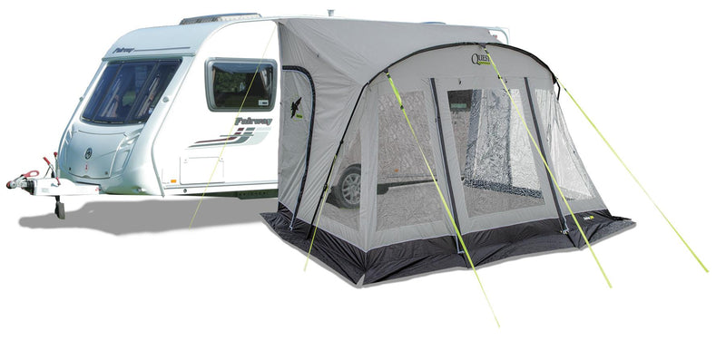 Quest Falcon Pro 390 Poled Porch Caravan Awning Grey Quest Leisure - Dynamic Drive