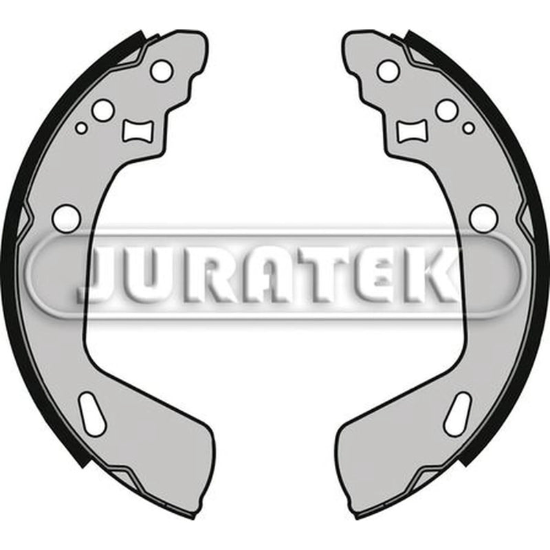 Juratek Brake Shoe Set Axle Kit Rear fits Suzuki Swift III 2010-2017 1.2 1.3 1.6