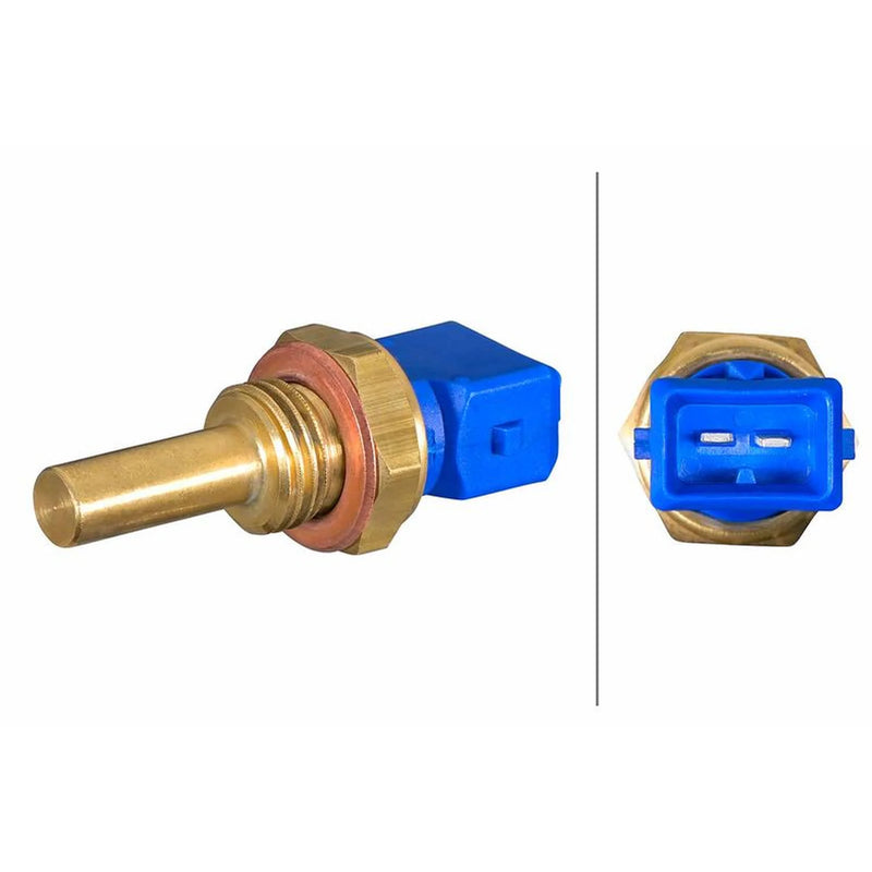 Hella Coolant Temperature Sensor fits Audi A8 D2 1994-2002 3.7 4.2