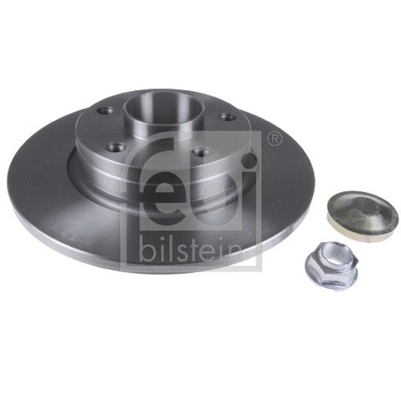 Febi 2 x Solid Rear Brake Discs 28151-x2