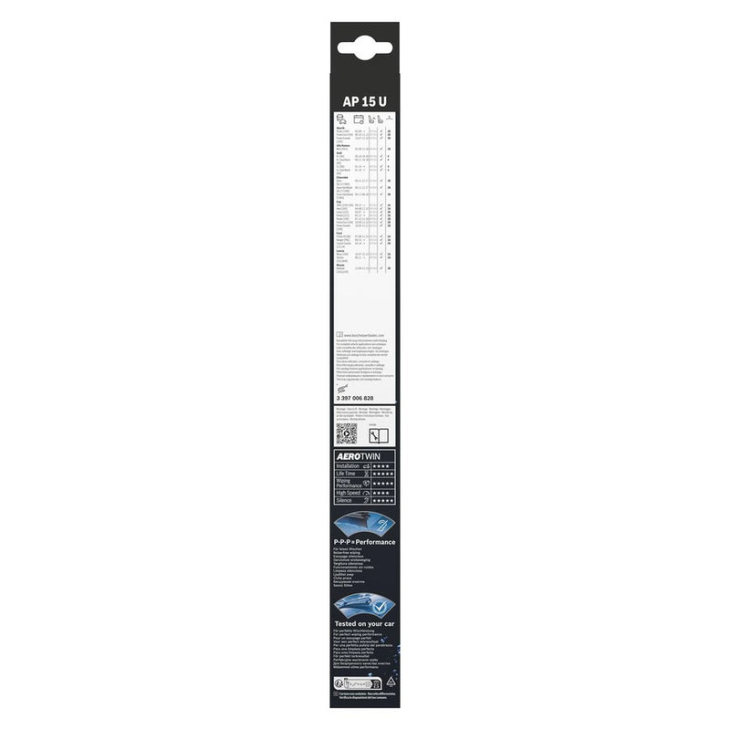 Bosch Front & Rear Aerotwin Plus Wiper Blade Set fits Chevrolet Aveo 2011-2015