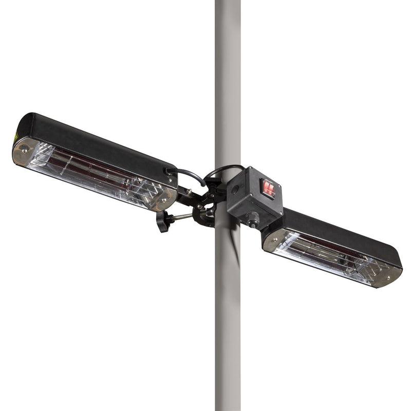Dellonda Folding Parasol Patio Infrared Heater Dellonda  - Dynamic Drive