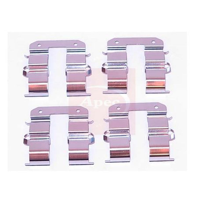 Apec Brake Pad Accessory Fitting Kit Rear fits Hyundai Accent III 2005-2010