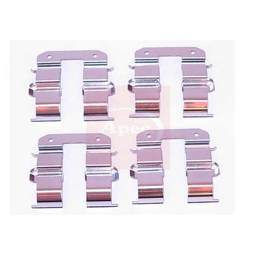 Apec Brake Pad Accessory Fitting Kit Rear fits Hyundai Accent III 2005-2010