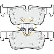 NAPA Rear Brake Pad Set NBP1295