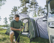 Outwell Talladega Driveaway Air Awning Grey Outwell - Dynamic Drive