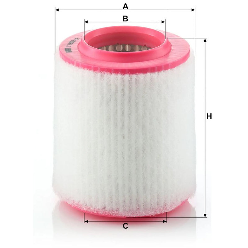 MANN-FILTER Engine Air Filter fits Audi A8 D3 2005-2010 4.2