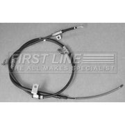 First Line Handbrake Cable Left Rear fits Hyundai I800 Travel 2008 on 2.5