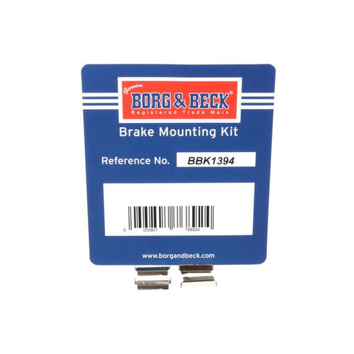 Borg & Beck Brake Pad Accessory Fitting Kit Front BBK1394