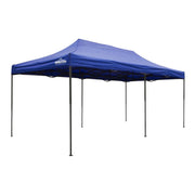 Dellonda 3x6m Pop-Up Gazebo Heavy Duty Carry Bag Rope Stakes & Weight Blue Dellonda - Dynamic Drive