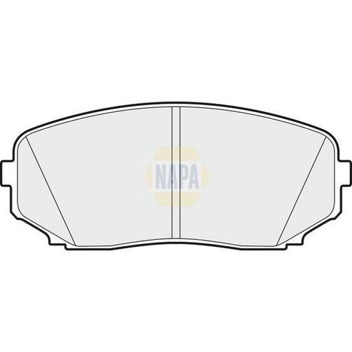 NAPA Front Brake Pad Set NBP1754