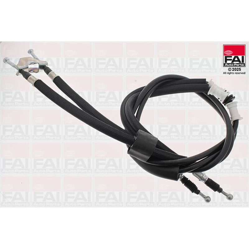 FAI Handbrake Cable Left Rear fits Opel Meriva A 2003-2010 1.3 1.4 1.6 1.7 1.8