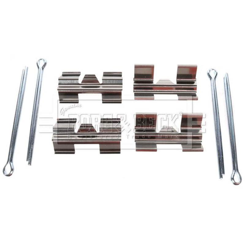 Borg & Beck Brake Pad Accessory Fitting Kit Front BBK1075