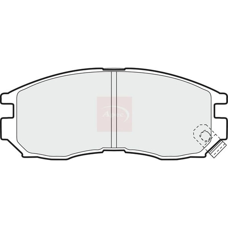 Apec Front Brake Pad Set PAD914