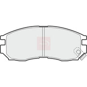 Apec Front Brake Pad Set fits Mitsubishi Colt 1990-1996 1.8