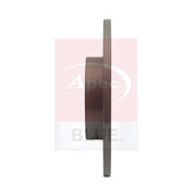 Apec 2 x Solid Front Brake Discs SDK6216-x2