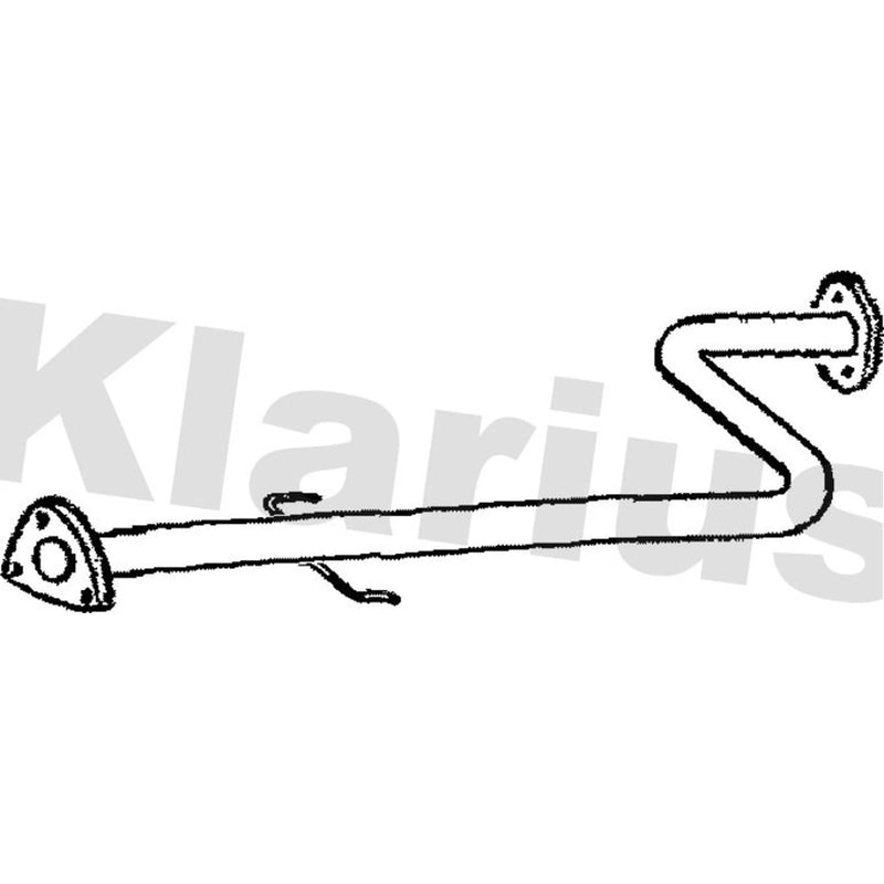 Klarius Exhaust Pipe OD fits MG ZR 2001-2005 2.0