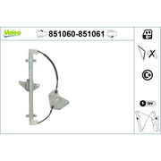 Valeo Electric Window Regulator Lifter Right Front 851061