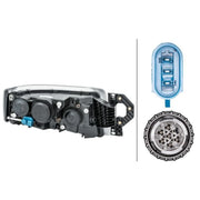 Hella Headlight Headlamp W5W Left fits Renault Trucks Premium 2 2005-2006