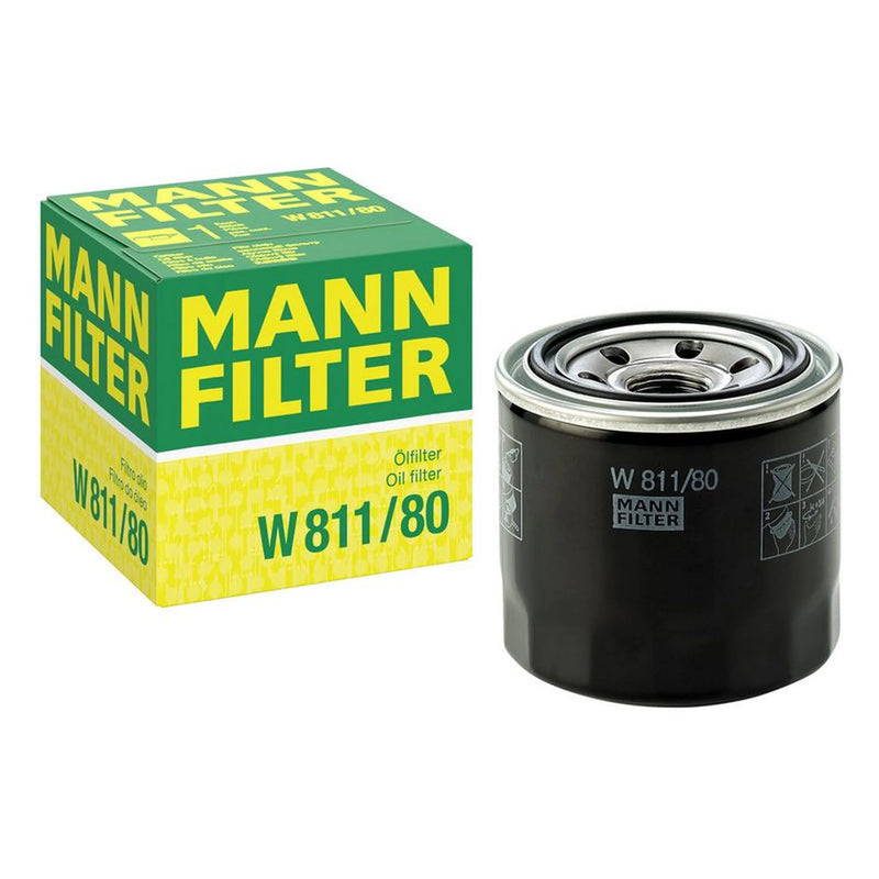 MANN-FILTER Service Kit with Air & Oil Filters fits Hyundai Matrix 2001-2010