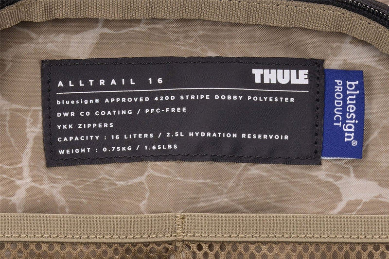 Thule AllTrail hydration pack 16L black Thule - Bars 4 Cars