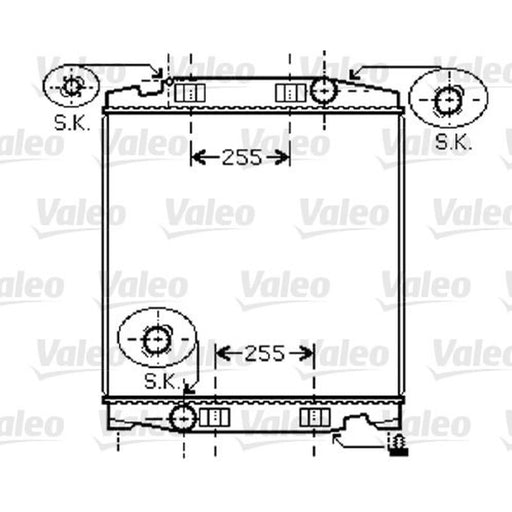 Valeo Engine Radiator 733410