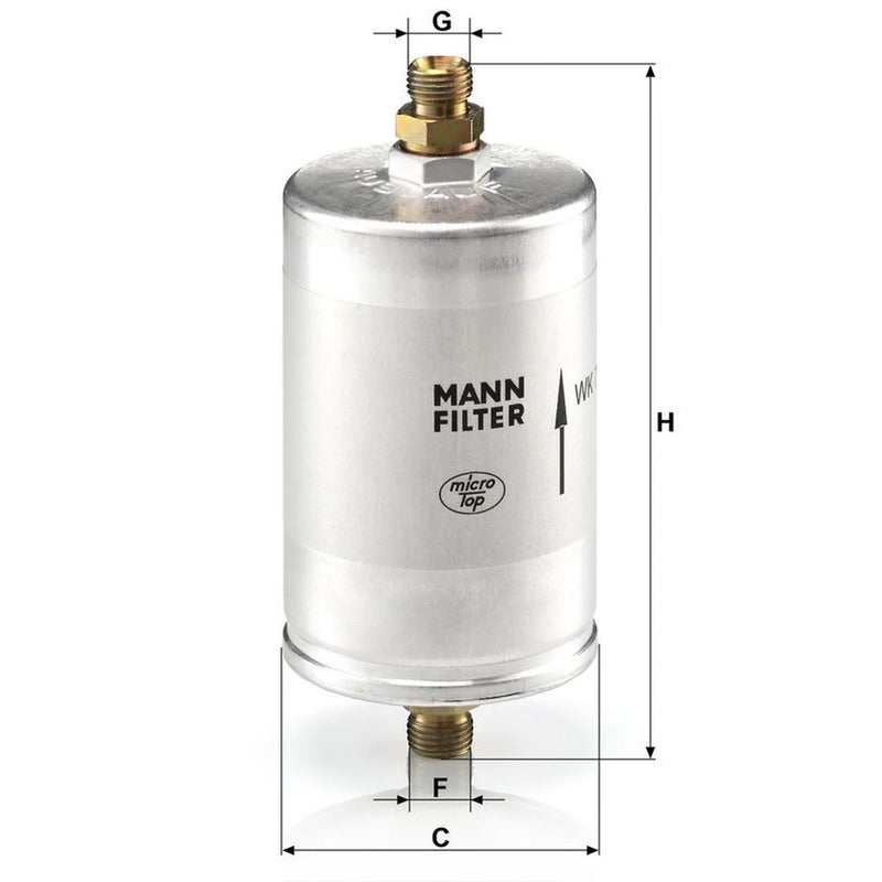 MANN-FILTER Fuel Filter Element