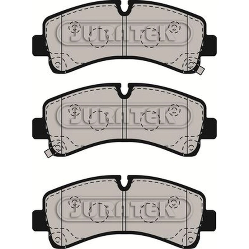 Juratek Rear Brake Pad Set fits Maxus Deliver 9 2020 on 2.0