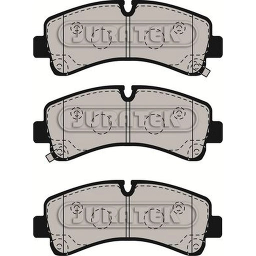 Juratek Rear Brake Pad Set fits Maxus Deliver 9 2020 on 2.0