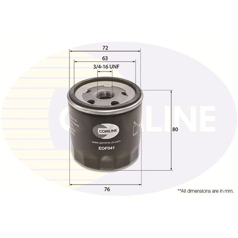 Comline Service Kit with Air & Oil Filters fits Fiat Cinquecento 1991-1996 0.7