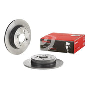 Brembo 2 x Solid Brake Discs fits Suzuki Swift III 2010-2017 1.2 1.3 1.6
