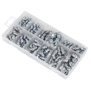 Sealey Metric/BSP/UNF Grease Nipple Assortment 130pc AB009GN Sealey - Dynamic Drive