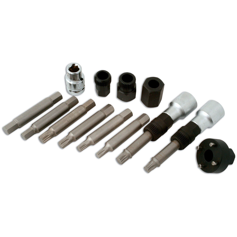 Laser Alternator Tool Set 13pc 4213 Laser - Dynamic Drive