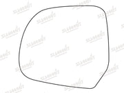 Summit Stick-On Standard Mirror Glass fits Nissan Micra Pixo 10 on LHS Summit - Bars 4 Cars