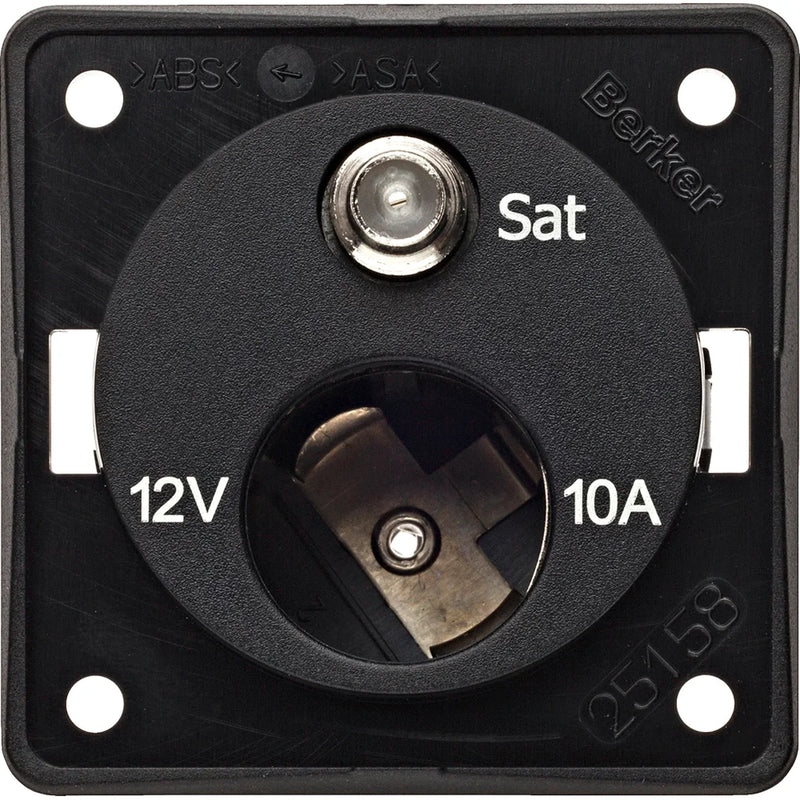 W4 Berker 12V Cigar Socket/Satellite Point – Anthracite