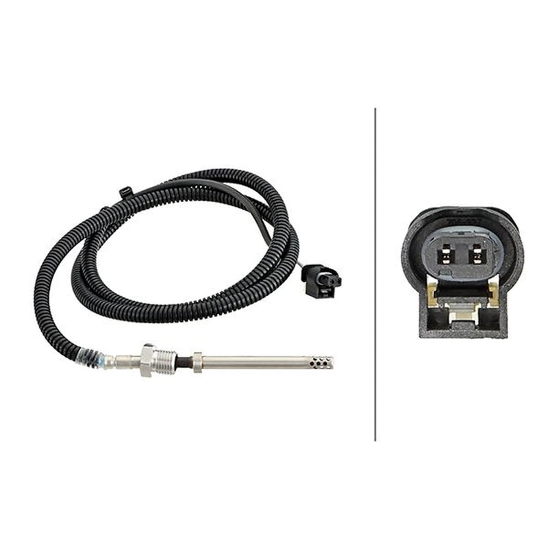 Hella Exhaust Gas Temperature Sensor befor fits Mercedes-Benz Sprinter 3,5-T Bus