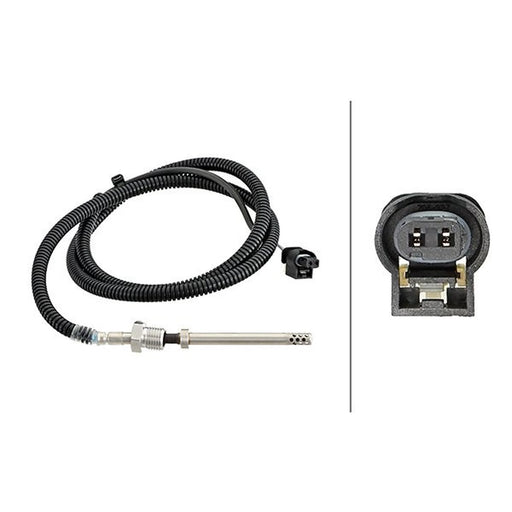 Hella Exhaust Gas Temperature Sensor befor fits Mercedes-Benz Sprinter 3,5-T Bus