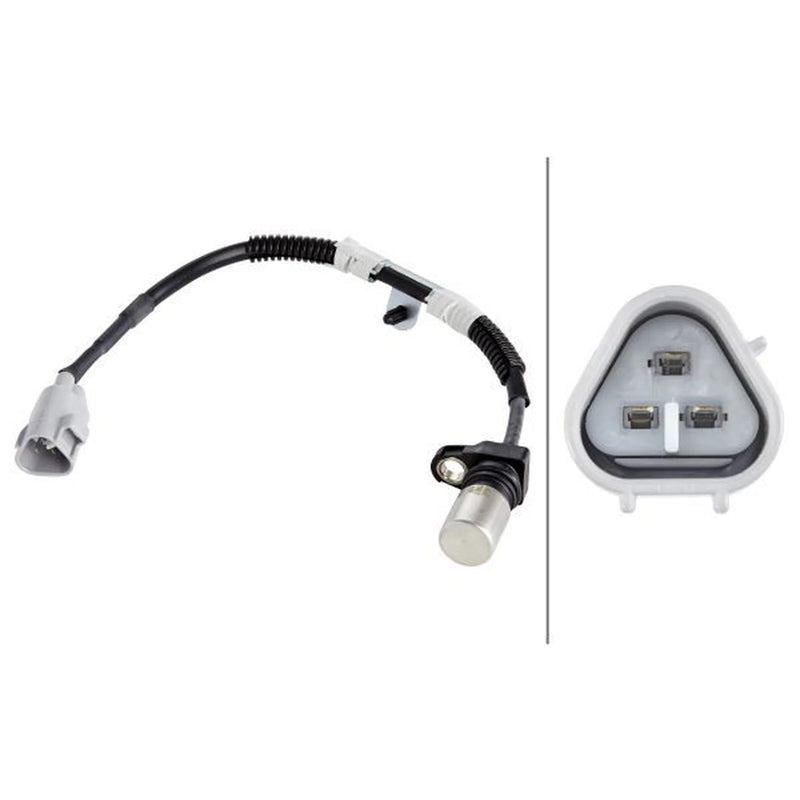 Hella Crankshaft Position Sensor Upper fits Lexus Is II 2005-2012