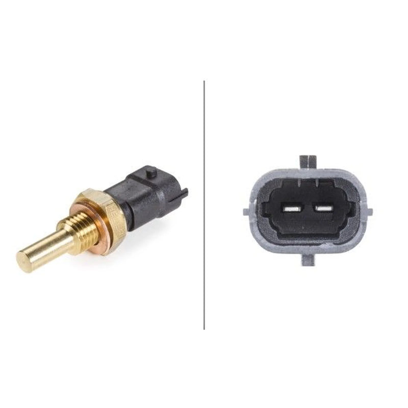 Hella Coolant Temperature Sensor Upper fits Alfa Romeo 4C 2013-2020 1.8