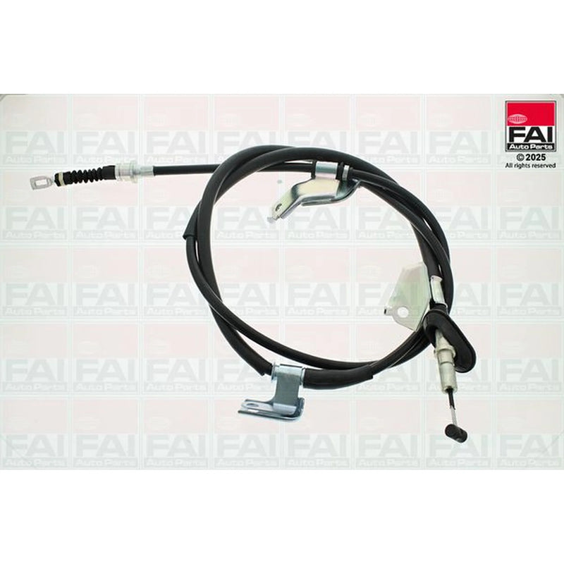 FAI Handbrake Cable Left Rear fits Honda Civic VII 2001-2005 1.6 1.7 2.0
